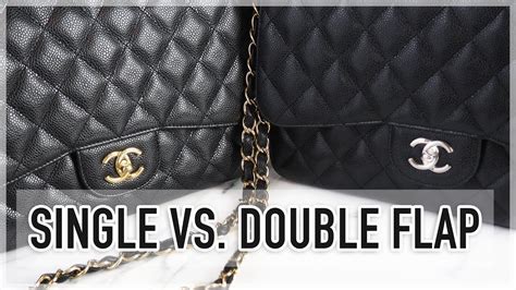 chanel flap dupes|chanel single flap vs double.